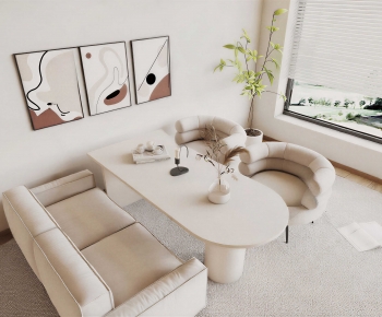 Modern Dining Table And Chairs-ID:559704079