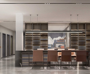 Modern Exhibition Hall-ID:447143087