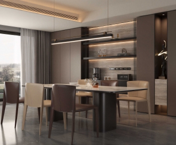 Modern Dining Room-ID:758349984