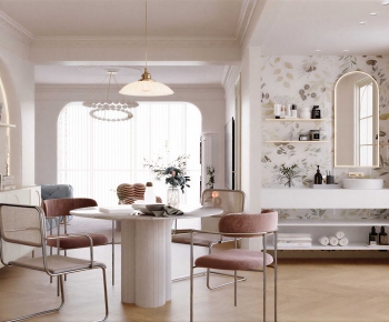 French Style Dining Room-ID:676410246