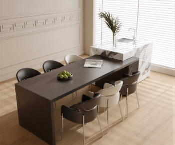 Modern Dining Table And Chairs-ID:644048936