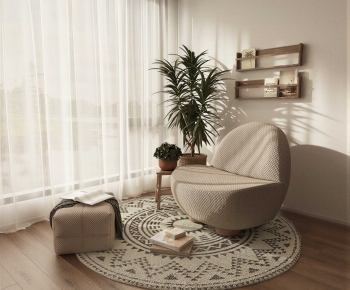 Modern Single Sofa-ID:367767101