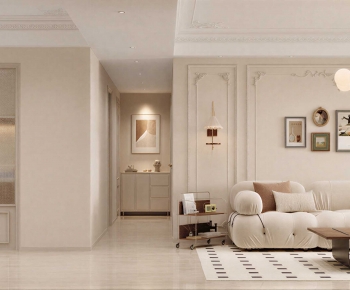 French Style A Living Room-ID:261292939