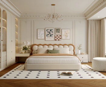 French Style Bedroom-ID:906706097