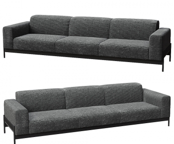 Modern Three-seat Sofa-ID:664140941