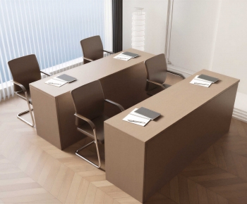 Modern Office Desk And Chair-ID:928313975