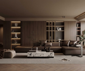 Modern A Living Room-ID:881742001