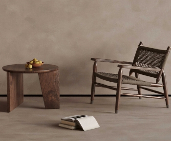 Wabi-sabi Style Lounge Chair-ID:200089937