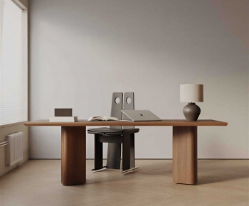 Modern Computer Desk And Chair-ID:180224904