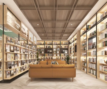 Modern Bookstore Book Bar-ID:669999178