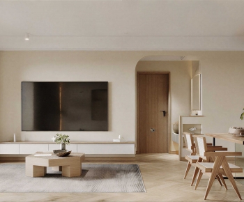 Modern A Living Room-ID:321270948