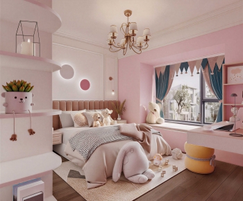 American Style Girl's Room Daughter's Room-ID:436897993