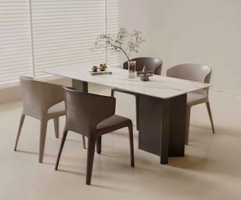 Modern Dining Table And Chairs-ID:345565088