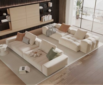 Modern Multi Person Sofa-ID:615748886