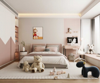 Modern Girl's Room Daughter's Room-ID:408772952