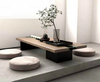 New Chinese Style Tea Tables And Chairs-ID:433402063