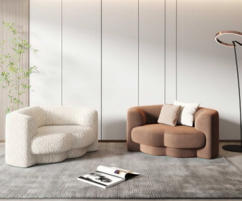 Modern Single Sofa-ID:199841024