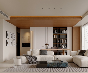 Modern A Living Room-ID:269048939