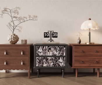 French Style Bedside Cupboard-ID:629157077