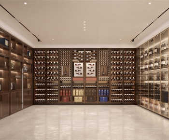 Modern Wine Cellar/Wine Tasting Room-ID:927750113