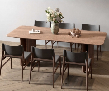 Modern Dining Table And Chairs-ID:695849903