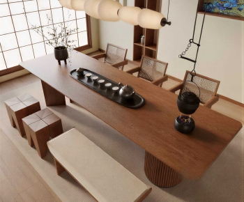 New Chinese Style Tea Tables And Chairs-ID:808479831