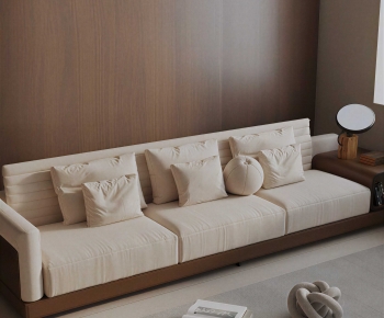 Modern Three-seat Sofa-ID:536839017