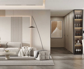 Modern A Living Room-ID:336874968