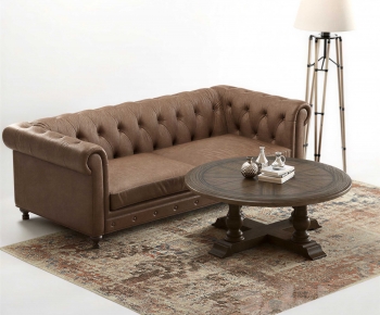 Retro Style Sofa Combination-ID:825620898