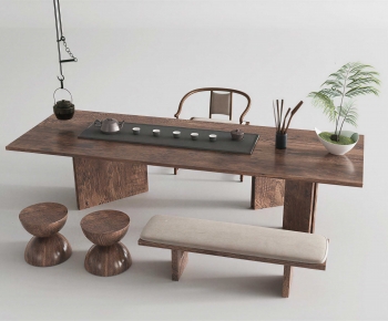 New Chinese Style Tea Tables And Chairs-ID:161102061