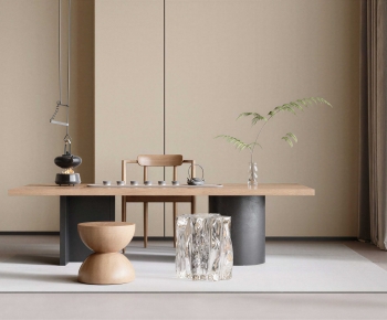 New Chinese Style Tea Tables And Chairs-ID:828840023