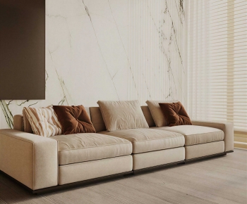 Modern Three-seat Sofa-ID:648709061