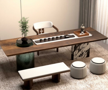 New Chinese Style Tea Tables And Chairs-ID:848377943