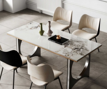 Modern Dining Table And Chairs-ID:686568025