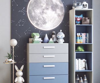 Nordic Style Chest Of Drawers-ID:634329084