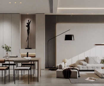 Modern A Living Room-ID:821068058