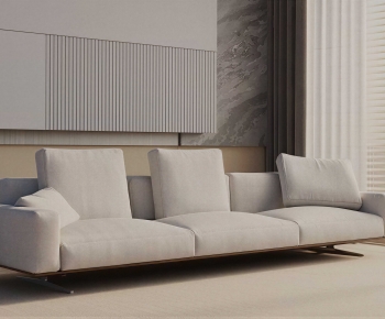 Modern Three-seat Sofa-ID:670430908