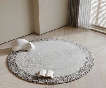 Modern Circular Carpet-ID:728055951