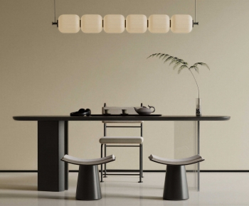 New Chinese Style Tea Tables And Chairs-ID:529973988