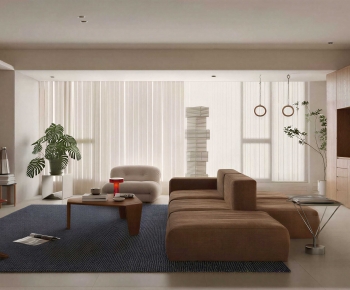 Modern A Living Room-ID:951921946