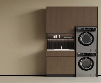 Modern Laundry Cabinet-ID:977533104