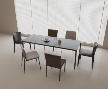 Modern Dining Table And Chairs-ID:872469907