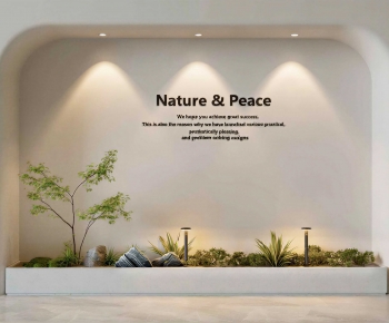 New Chinese Style Plant Landscaping-ID:323607921