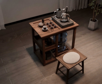 New Chinese Style Tea Tables And Chairs-ID:923156983