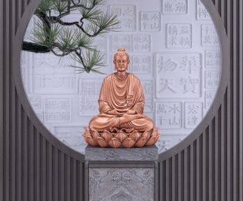 New Chinese Style Sculpture-ID:497749091