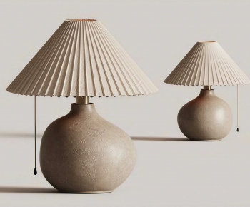 Wabi-sabi Style Table Lamp-ID:903701073