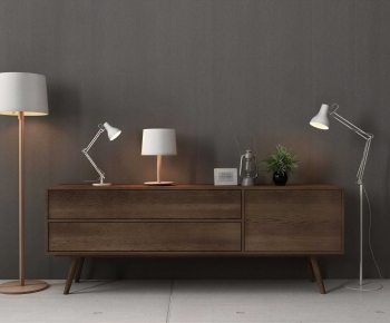 Nordic Style Side Cabinet-ID:590996036