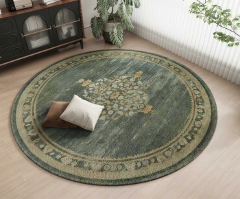 American Style Circular Carpet-ID:883477931