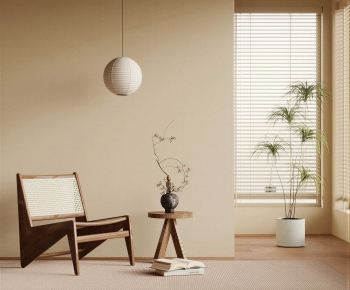 Wabi-sabi Style Lounge Chair-ID:147249942