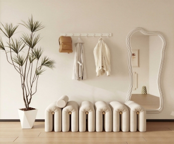 Modern Stool For Changing Shoes-ID:452363013